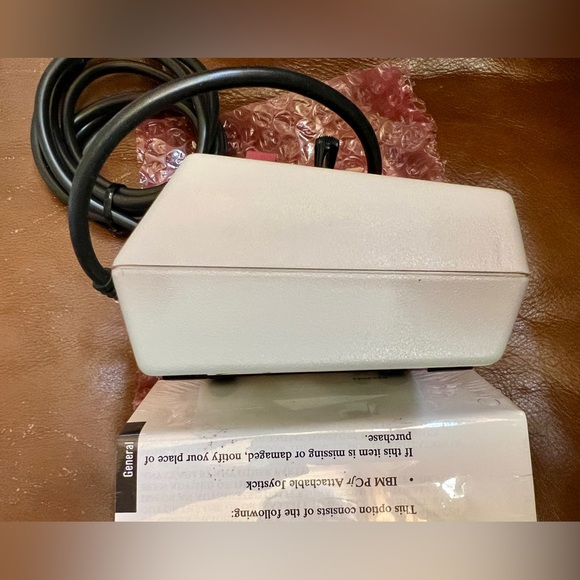 IBM PCjr Joystick Vintage OEM Computer Controller for Gaming NEW Old Stock - Picture 11 of 15